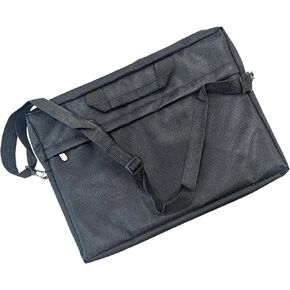 Laptop Bag, 17 Inch Laptop Computer and Tablet Shoulder Bag Carrying Case, Water-Repellent Messenger Bag for Men/Women, for Travel/Business/Black