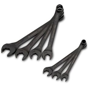 طقم مفاتيح ربط من Crescent مكون من 7 قطع X6™ من الأكسيد الأسود ذو نهاية مفتوحة بسقاطة SAE - CX6RWS7 in Kuwait