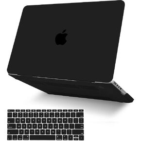 KECC Compatible with MacBook Pro 13 inch Case 2019-2016 with Touch Bar A2159 A1989 A1706 A1708 Protective Plastic Hard Shell Keyboard Cover (Matte Black)