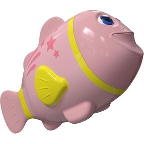 Rechargeable Swimming Fish Toy, Light up Bath Toys with Temp-Color Eyes for Baby Bath, Alive Pool Diving Toys for Kids Ages 4-8, Toddler Bathtub, Water Table