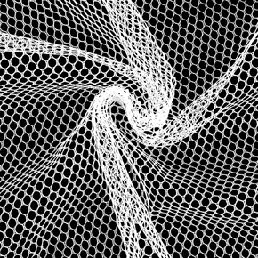 59×62 Inch White Mesh Fabric Soft Mesh Netting Slightly Stretchy for Sewing Projects Backpack Pocket and Straps Shopping Bag and Straps and Netting Clothes
