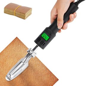 YJINGRUI Mini Irons for Crafts Quilting Mini Iron Mini Leather Iron for Leather Clothes & Shoes with High Temp Tape 50~300°C (122~572°F)