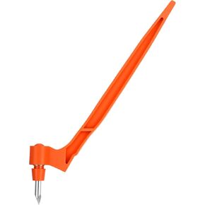 360° Crafting Cut Tool Pen, Craft Cutting Knives with 3 different 360 Degree Rotating Blades Stainless Steel Cutter Pen for for DIY Crafts, Stencils, Scrapbooks (Orange)