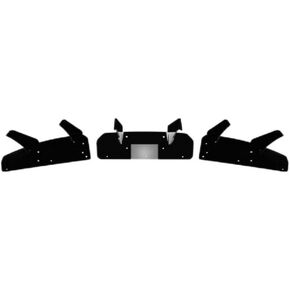 Car Rear Bumper Diffuser for Tesla Model Y 2019+, Waterproof, Lightweight but Durable,Black