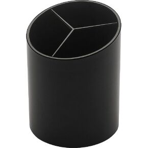 Business Source 3-Compartment Pencil Cup (32355)