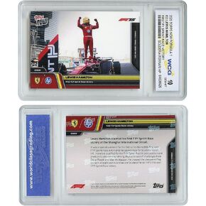 2025 Topps Now Formula 1 Racing Lewis Hamilton First F1 Sprint Race Victory Card #20 GEM Mint 10