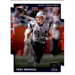 2017 Donruss #17 Tedy Bruschi New England Patriots Football Card
