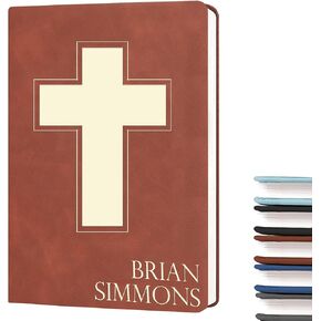 Personal Leather Journal Notebook, 9 Design, 5 Color, Customized Notebooks for Women and Men, Custom Journals to Write in, Diary for women, Personalized Gift for Sister, Girl, Boy, Mom and Dad