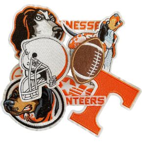 Tennessee Hunting Dog Patches,Logo Iron-on Patch for Jacket Backpack Jeans Jacket - 9 Pcs