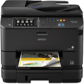 Epson WorkForce Pro WF-4640 Wireless Color All-in-One Inkjet Printer with Scanner and Copier, Amazon Dash Replenishment Ready
