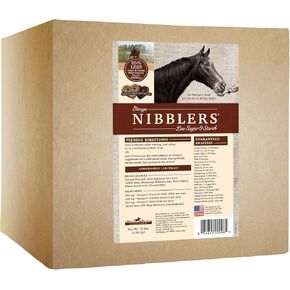 Omega Nibblers Low Sugar & Starch for Horses, Blackstrap Molasses Flavored (3.5)
