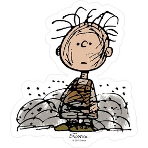 CafePress Pigpen Small Die Cut Sticker, 3"x4" Glossy Finish