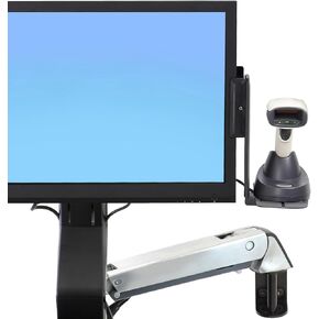 Ergotron – Scanner Shelf VESA Mount – Add-on for VESA Monitor Arms – Black