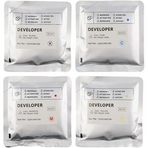 مسحوق مطور 4pcs لدراجات DV-311 C220 C280 C360 (4pcs Magenta 210g)