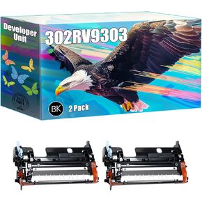 302RV93030 وحدة المطورين متوافقة مع Kyocera EcoSys M2040DN M2540DW M2635DW M2640IDW P2040DW P2235DW الطابعات ، العائد العالي 100000 صفحة ، ألوان زاهية طباعة واضحة (سوداء سوداء)