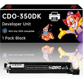 CDO-350DK Developer Unit Compatible with Pantum CP2510DN CM7115DN CM7000FDN Printers, Enhanced Durability, Ideal for High-Volume Printing (4 Pack Black)