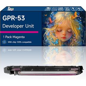 GPR-53 Developer Unit Compatible with Canon imageRUNNER Advance C3530i C3530i II C3530i III DX Printers (1 Pack Yellow)