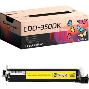 Compatible for Pantum CDO-350DK Developer Unit Work for Pantum CP2510DN CM7115DN CM7000FDN Printers, with Chip, High Yield 30000 Pages, Clear Printing (4-Pack BK/C/M/Y)