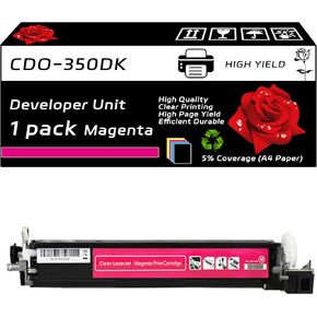 CDO-350DK Developer Unit Compatible for Pantum CP2510DN CM7115DN CM7000FDN Printers, with Chip, High Yield 30000 Pages, Clear Printing (1 Pack Black)