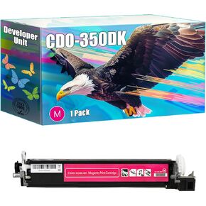 CDO-350DK Developer Unit Compatible for Pantum CP2510DN CM7115DN CM7000FDN Printers, High Yield 30000 Pages, Bright Colors Clear Printing (2 Pack Black)