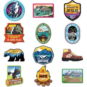 60 PCS True North VBS Cetouts Bulk 2025 Haciment Bible School Animals Die Cuts Paper VBS VBS Decorations for Sunday School Craft Project