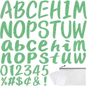 273 PCS 4 بوصة مجموعة رسائل Blitter Bulletin Letters - قواطع رسائل لوحة الملصقات مع الأبجدية والرموز والأرقام وحقيبة التخزين - ديكور الفصول الدراسية ، مشاريع DIY ، مستلزمات المعلمين ، المكتب (Golden)