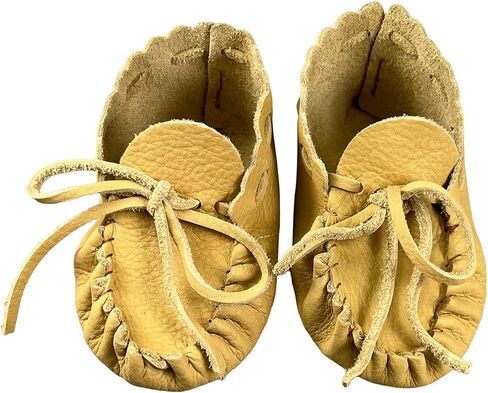 Zelikovitz Leathers Baby's 1st Moccasin Kit (Indian Tan) in Kuwait