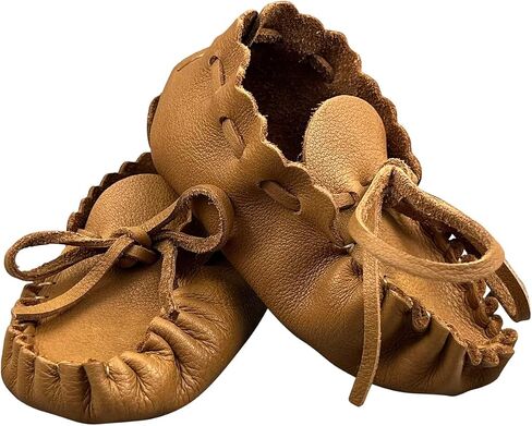 Zelikovitz Leathers Baby's 1st Moccasin Kit (Indian Tan) in Kuwait
