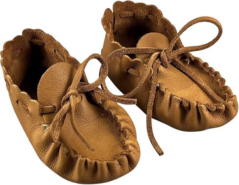 Zelikovitz Leathers Baby's 1st Moccasin Kit (Indian Tan) in Kuwait