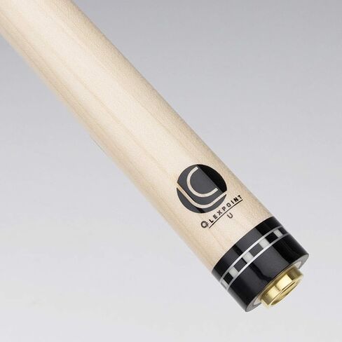 Lucasi Custom 58" 2-Piece Pool Cue with Upgraded Low Deflection Shaft, Blue Luster Inlays, 18oz in Kuwait