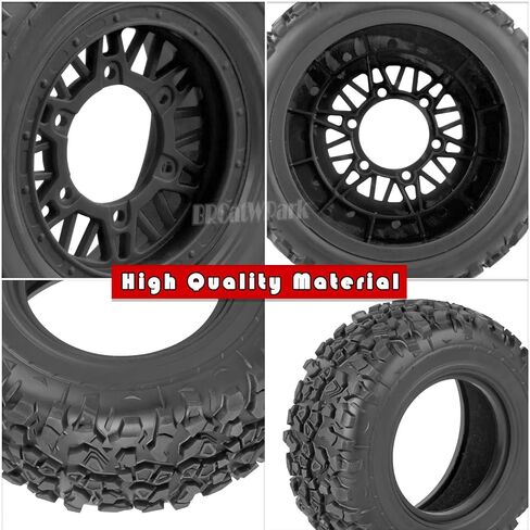 12mm/14mm/17mm Hex RC Truck Tires for Slash 2WD 4×4,Arrm a Senton,Axia1,Rc4wd,Redcat,RC Short Course Truck Wheels and Tires,Colour in Saudi Arabia