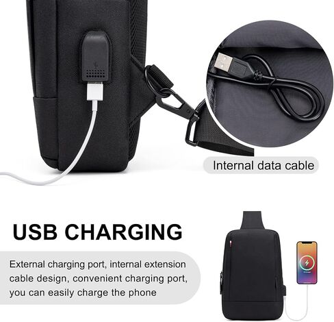 حقيبة Messenger Crossbody Bag Crossbody - مثالية للأنشطة الخارجية والسفر in Kuwait