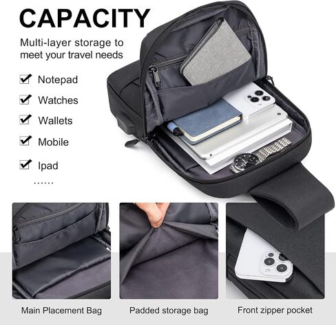حقيبة Messenger Crossbody Bag Crossbody - مثالية للأنشطة الخارجية والسفر in Kuwait
