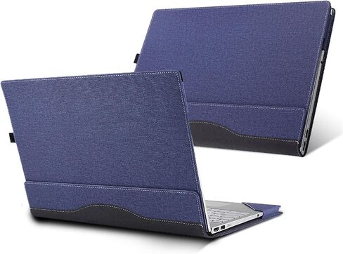 غلاف حالة الكمبيوتر المحمول لـ Lenovo IdeaPad Slim 5 Series 14ABR8 14IAH8 14IRU9 14Q8X9 14AHP9 14IMH9 & IDEAPAD PRO 5 14AHP9 14IMH9 SLEEVE ، PU PU LEATHER BOOTION SHELL. in Kuwait