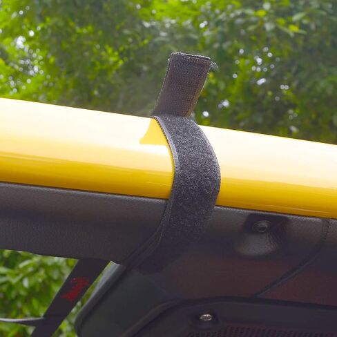 Goldfire Universal UTV Window Net Wrangler Mesh Roof Top Net Protective Cargo Net Trunk Net Rear Windshield Rear Race Net Fits for TJ JK JL 2/4 Door UTV RZR in Saudi Arabia