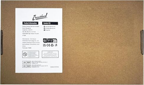 Bougimal 3 Pack Paint بأرقام للبالغين ، Triptych Diy Acrylic Painting Kit مع فرشاة الطلاء ، صبغة أكريليك للمبتدئين ، 11 "W × 14" L - Beach (بدون إطار) in Kuwait