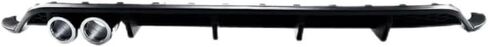 Car Rear Bumper Diffuser for VW Polo MK6 2018, Waterproof, Lightweight but Durable,Black in Saudi Arabia