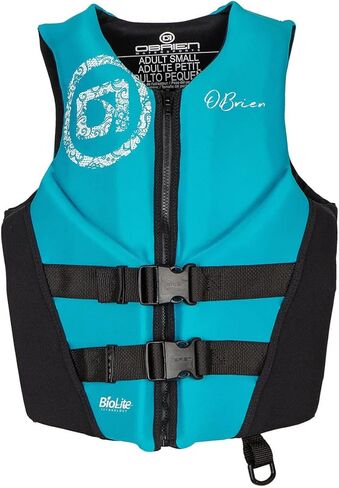 O'Brien Women's Traditional Neoprene USCGA Life Jacket, Aqua, Small in Saudi Arabia