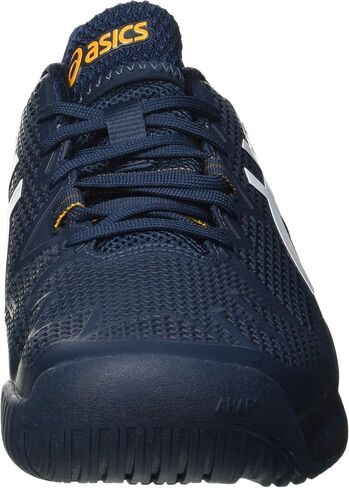 ASICS Men's GEL-RESOLUTION 8 2E Tennis Shoes, 12.5, DIVE BLUE/WHITE in Saudi Arabia