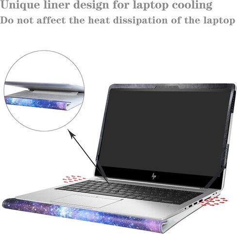 Alapmk Protective Case for Acer Nitro V 14 ANV14-61/TravelMate B5 14 TMB514-31-G2/TravelMate B5 14 TMB514-31/TravelMate P2 14 TMP214-54/TravelMate P2 14 TMP214-53/TravelMate P2 14 TMP214-41,Galaxy in Saudi Arabia