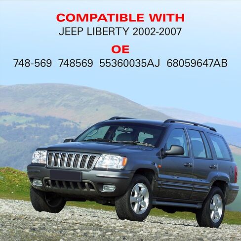 BDFHYK 741-556 Power Window Regulator with Motor Front Left for 1999 2000 Grand Cherokee 99 00 55076467AB 55076467AC 55076467AD in Kuwait