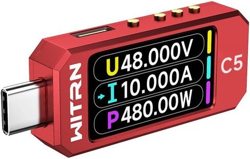 جهاز قياس الطاقة USB PD 3.1 نوع c، جهاز اختبار رقمي متعدد، كاشف الجهد الكهربائي DC 36V 6A PD 2.0/3.0 3.1QC 2.0/3.0/4.0 pps Trigge (C4L(36V)) in Saudi Arabia