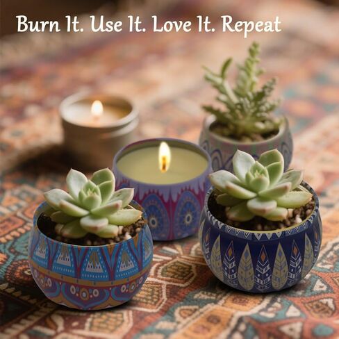 Scented Candles Gifts Set for Women, 4 Pack Aromatherapy Candles for Home Scented, Stress Relief Gifts for Women, Ideal for Birthday, Christmas, Thanksgiving, Mother's Day in Saudi Arabia