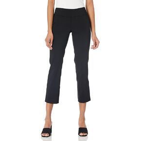 NIC+ZOE Women's Size WONDERSTRETCH Pocket Pant, Black Onyx, 14 Plus