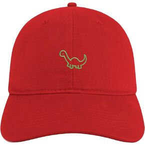 Trendy Apparel Shop Dinosaurs Embroidered Cap Premium Cotton Dad Hat
