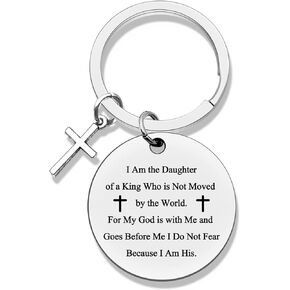 Religious Gifts for Women Christian Keychains for Men Bible Verse Keychain Religious Faith Gifts Christian Easter Gifts Religious Jewelry for Birthday Graduation Christmas Thanksgiving