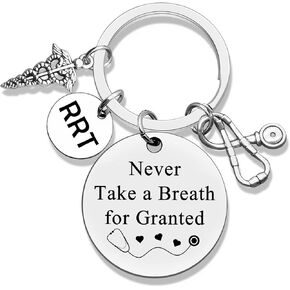 Registered Respiratory Therapist Gift RRT Keychain Respiratory Care Week Gifts Respiratory Therapist Appreciation Gifts Graduation Gift RT Student Gift Radiology Technologist Gift in Kuwait