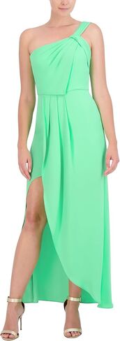 BCBGMAXAZRIA Women's One Shoulder Gown with Pleated Strap in Saudi Arabia