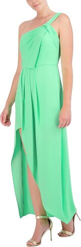 BCBGMAXAZRIA Women's One Shoulder Gown with Pleated Strap in Saudi Arabia