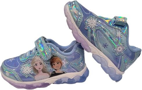 حذاء رياضي مضاء للفتيات من ديزني فروزن (طفل صغير/طفل صغير) in Kuwait
